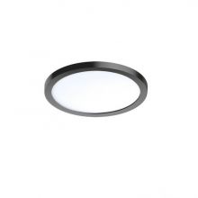 Slim_22 round lampa wpuszczana łazienkowa 24W led 4000K IP44 czarna
